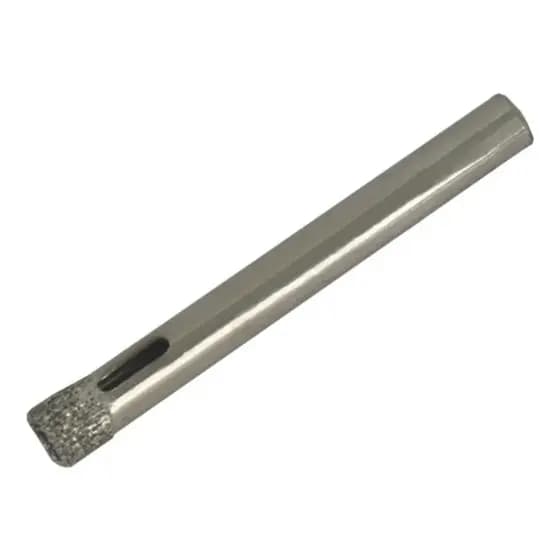 Kit 10 Brocas Serra Copo Diamantada 3mm Furar Porcelanato Vidro garrafa acabamento fino