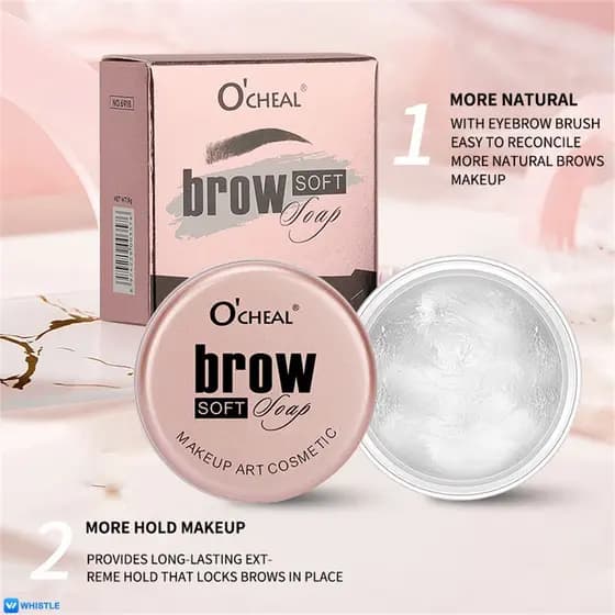 OCHEAL Artefato para Sobrancelhas Fácil de Transportar Ferramentas de Estilização de Sobrancelhas Prático Gel para