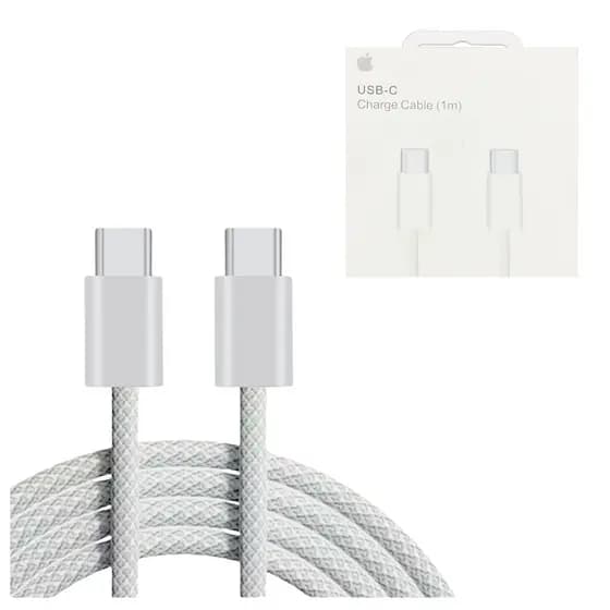Cabo de dados TIPO-C / TIPO-C Nylon Trançado de 1 Metro XLS A1739