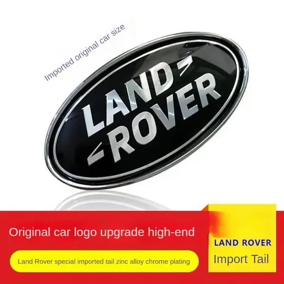 Dedicado Ao Land Rover Sinal Autocolante Range Evoque Discovery Sport 4 Logotipo Dianteiro E Traseiro