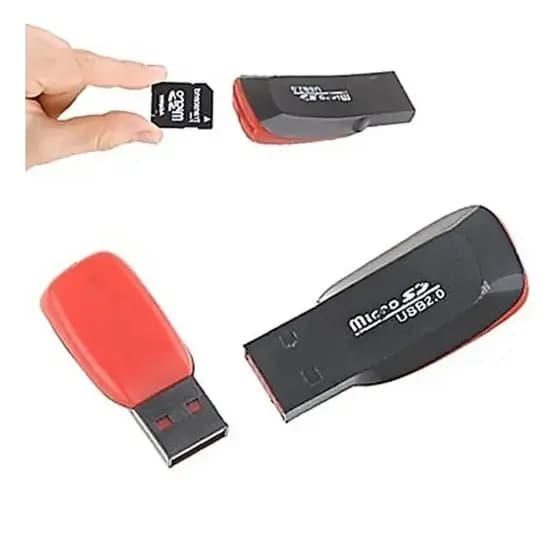 5 peças adaptador /leitor e cartão e memória sd micro