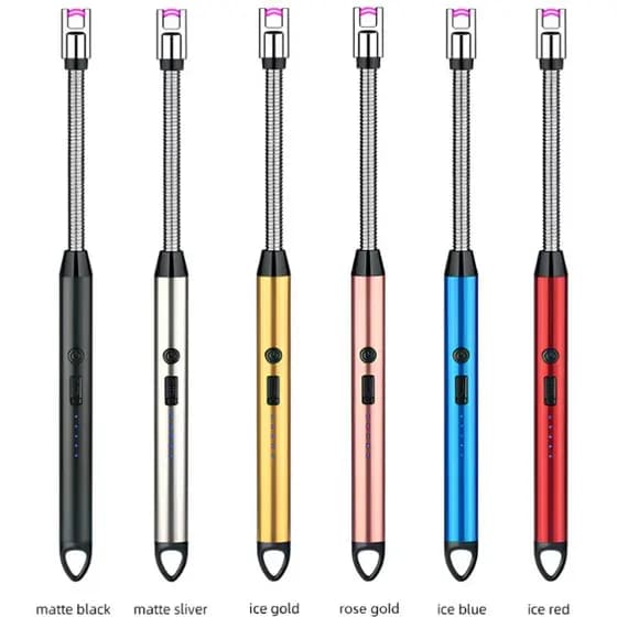 Kit Acendedor de Plasma Ecológico para Fogão Velas Camping Usb Luxo