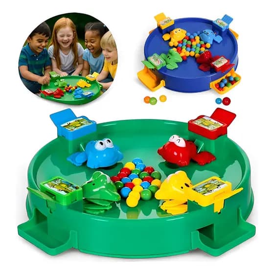 Brinquedo Jogo Papa Bolinhas Infantil Sapinho Comilão Interativo Divertido