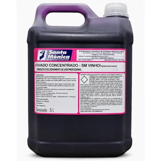 Detergente Shampoo Automotivo Limpa Baú Lm Concentrado 5 Lts