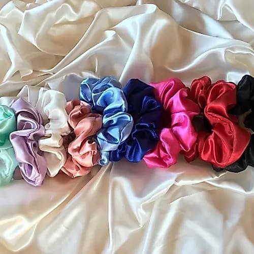 3 Scrunchies de Cetim