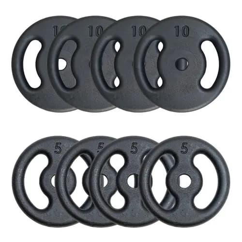 20kg De Anilhas Diversificadas Para Musculação