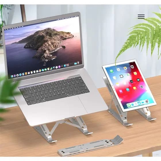 Suporte Apoio De Notebook Laptop Compacto Articulado Home Office Suporte De Mesa