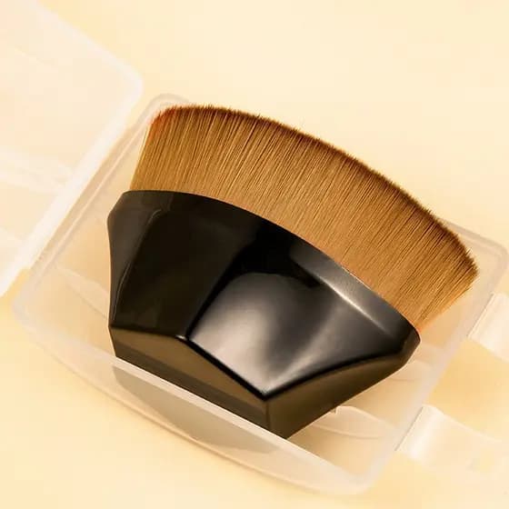 1 Pincel De Maquilhagem De Base Plana Mágica Corretivo Feminino Maquiagem Promoção