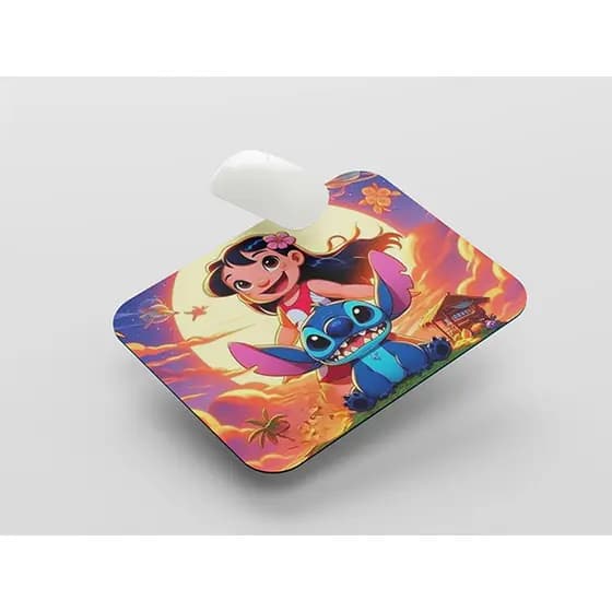 Mouse Pad Personalizado Lilo Stitch (Unidade)