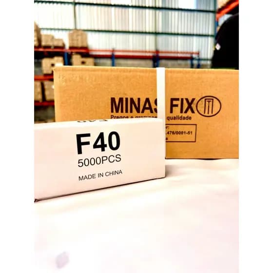Pino F 40 Cx Com 5.000 Para Pinador Pneumatico