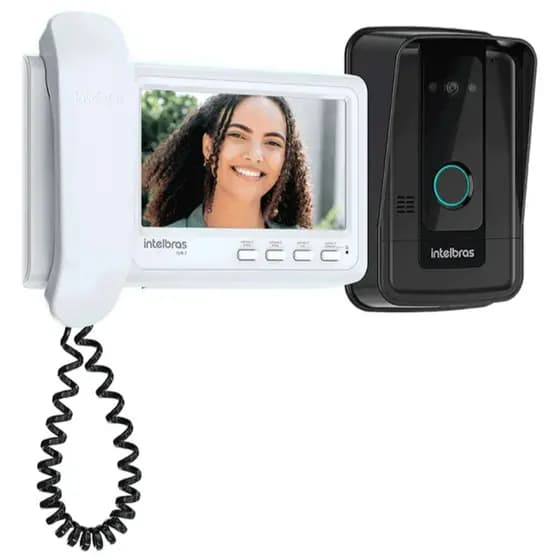 Vídeo Porteiro Intelbras IVR 7 Tela LCD de 7"