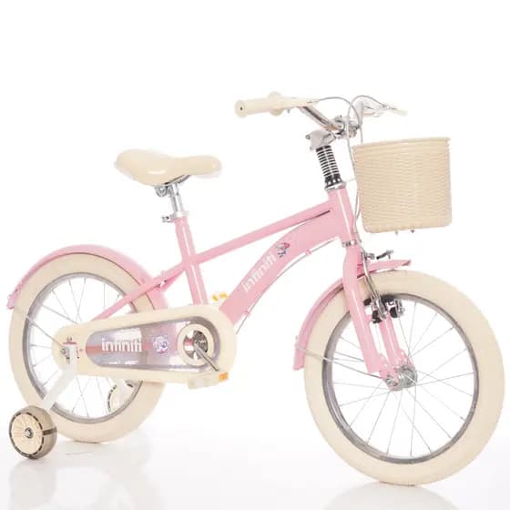 Bicicleta Infantil Aro 16 Rosa Premium Infiniti Kids