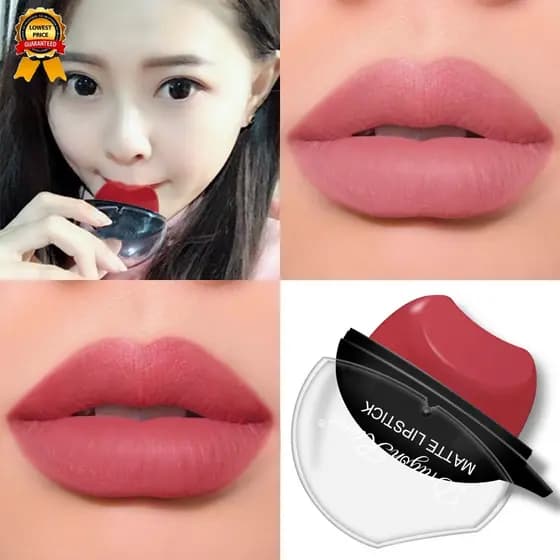 Maquiagem Labial Fosca De 12 Cores Batom Antiaderente À Prova D'água Hidratante De Longa Duração MH