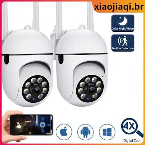 IP Câmera 4K 2MP 1080P 5G WIFI Cúpula De Velocidade PTZ Câmeras De Segurança CCTV