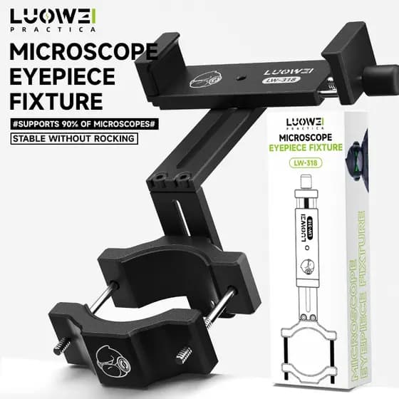 Suporte Ajustável Para Microscópio Luowei Lw-318
