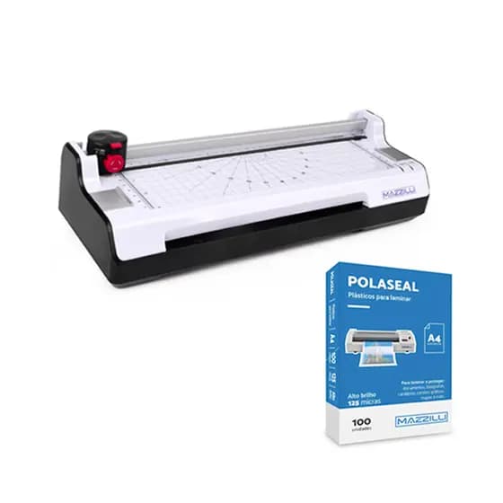 Plastificadora Laminadora 220v 3x1 Quente Frio 100 polaseal