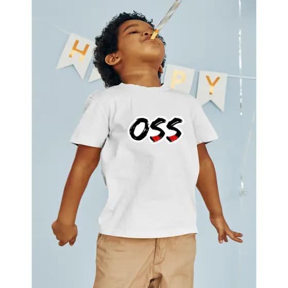 ROUPA INFANTIL OSS JIU JITZU LUTADOR ARTES MARCIAIS DISCIPLINA