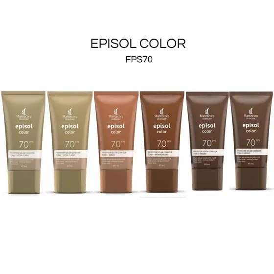 Protetor Solar Facial Episol FPS 70 com 40g