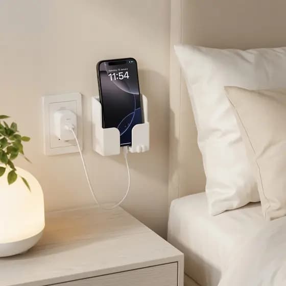Suporte de Celular para Parede | Suporte para Carregar Celular | Suporte de Parede