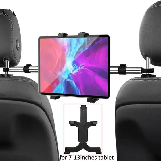 Suporte Para PC Tablet Auto 7-13 Polegadas Universal Encosto De Cabeça Do Banco Traseiro Carro
