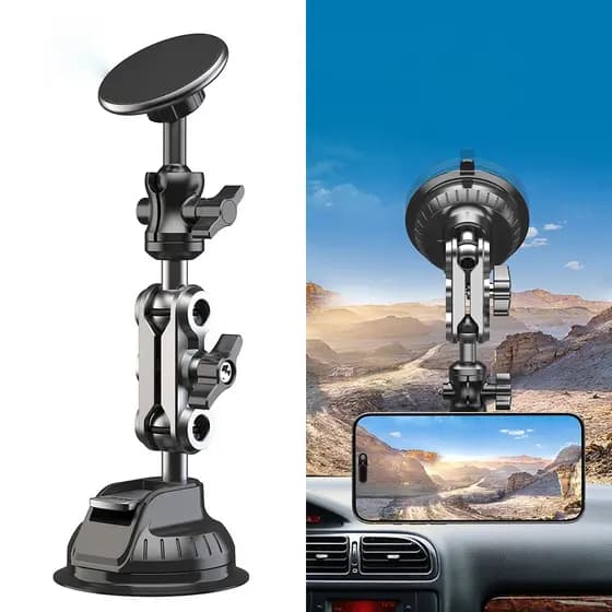 Magsafe Suporte De Telefone Para Carro , Gravação De Vídeo , Braço Mágico Universal , Sucção Magnética , Vlog