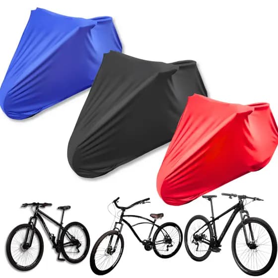 Capa Cobrir Tecido Elástico Bike Bicicleta Todas Até Aro 29