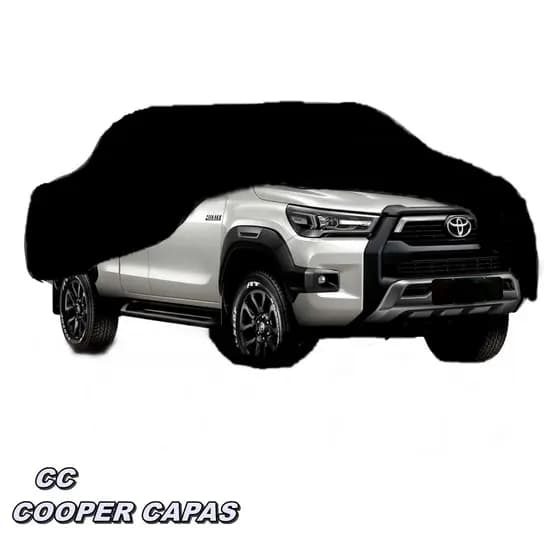 Capa Couro Caminhonete Forrada Impermeável Cobrir Hillux S10 Frontier Rampage L200 Ranger Proteção