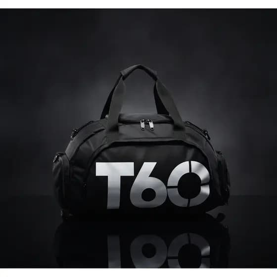PRETO - T-6 - Bolsa Esportiva Multifuncional Transver - Novo Pronta Entrega Qualidade Superior