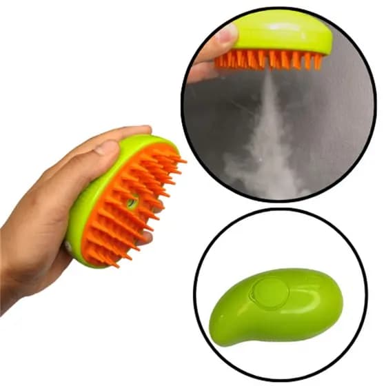 Escova Massageadora e Vaporizadora para Hidratação de Barba cod 651