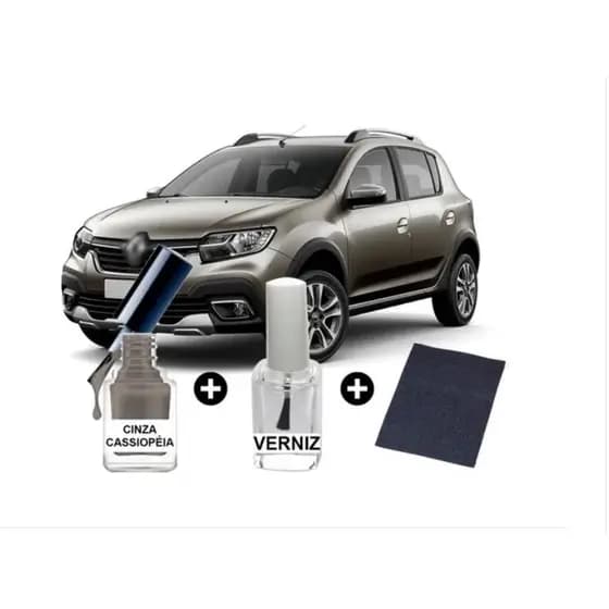 Tinta Tira Risco Cinza Cassiopée Sandero Logan Duster Captur