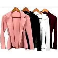 kit 5 blazer curto femenino pluz size g1g2g3//