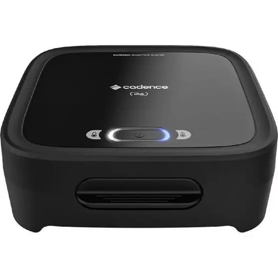 Sanduicheira Elétrica Cadence Click Grill Chapa Misteira Hambúrguer Tostex Preto SAN400