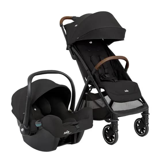 Carrinho com Bebê Conforto Travel System Pact Pro Chumbo Shale - Joie