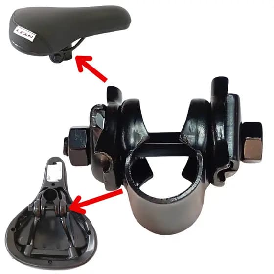 Carrinho Castanha para Fixação do Selim no Canote