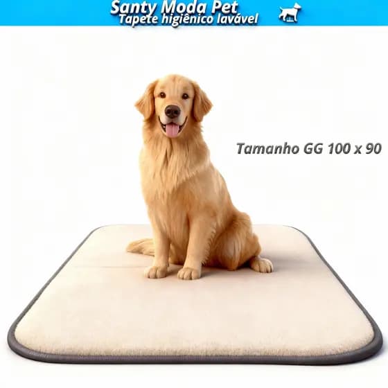 kit 2 tapete higiênico lavavel grande cães, GG, tam. 100 x 90, xixi cachorro /pet.