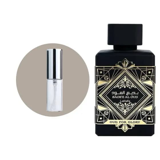 Perfume Árabe masculino Oud For Glory Lattafa Eau de Parfum - 5ml