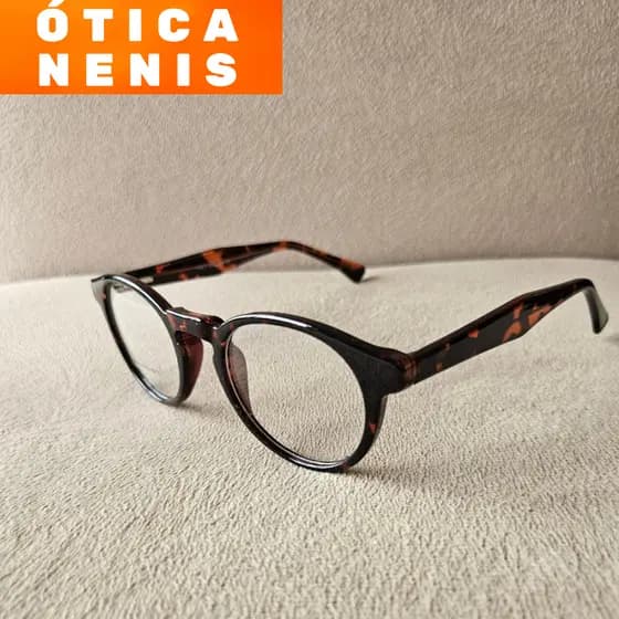 Armação para óculos redonda masculina ou feminina modelo masculino unissex feminino nylon isa13019