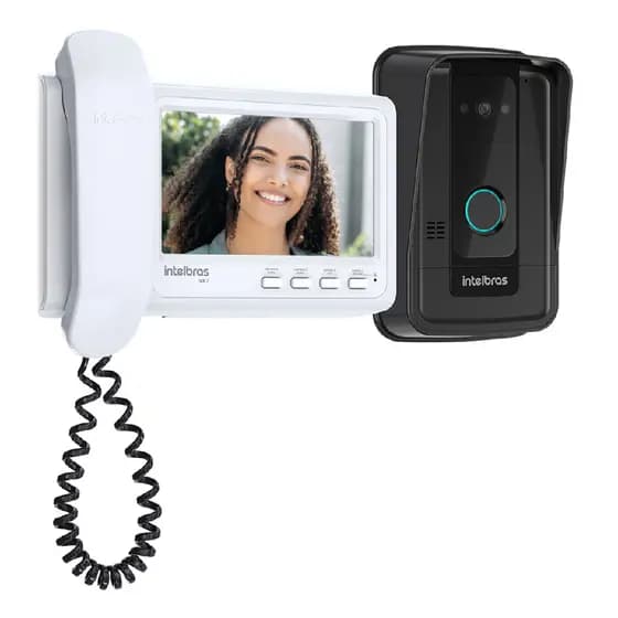 VIDEO PORTEIRO RESIDENCIAL COM MONOFONE IVR 7 INTELBRAS