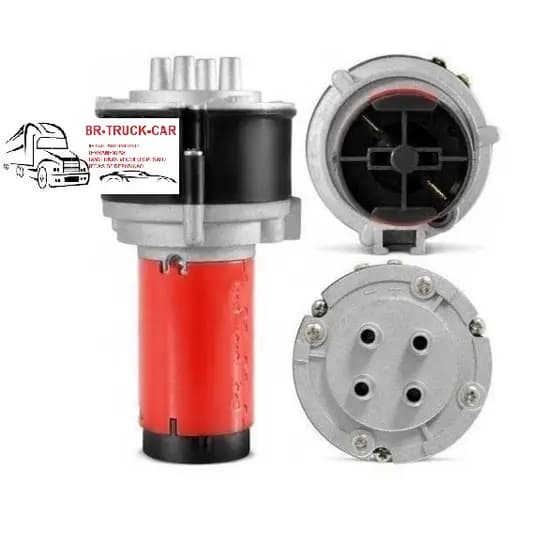 Compressor Motor 12v Para Buzina 3 Corneta
