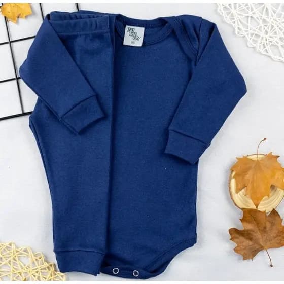 conjunto kit body inverno unissex manga longa em ribana
