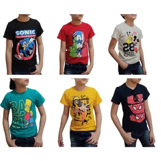 Kit 3 Camisa Infantil