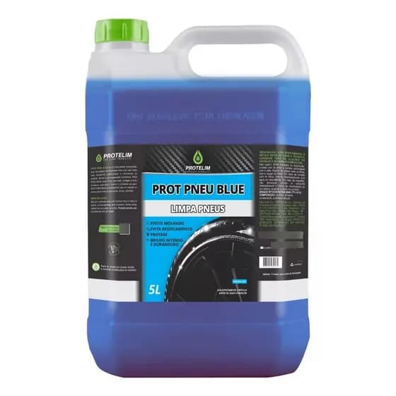 Prot Pneu Blue 5l Protelim Pretinho Renova Brilho Molhado