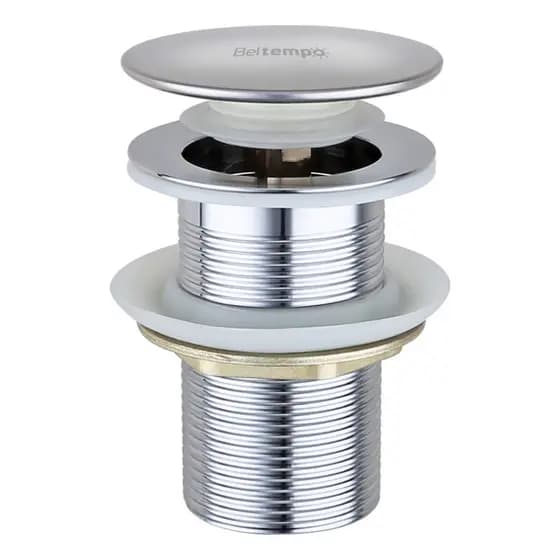 Válvula Click 1 1/4 Ralo Para Cuba Pia Banheiro Aço Inox 201 Cromada Prestige