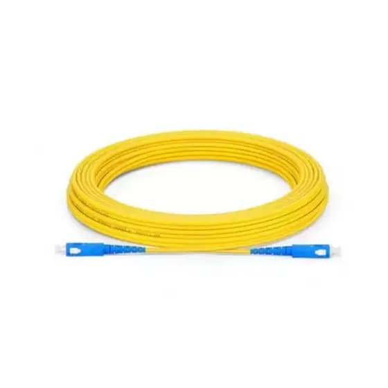 Patch Cord Fibra Óptica SC/UPC/SC Mono-modo 5 mts Simples