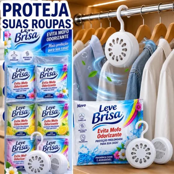 Kit Anti Mofo Evita Fungos Umidade Cheiro Guarda Gavetas Armários Roupas