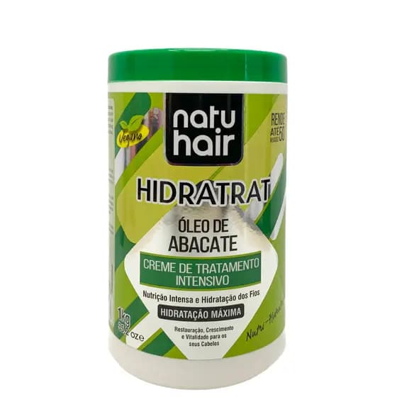 Creme de Tratamento Intensivo Óleo de Abacate Free NatuHair 1kg