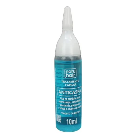 Ampola de Tratamento Capilar Anticaspa Natuhair 10ml - (Unidade)