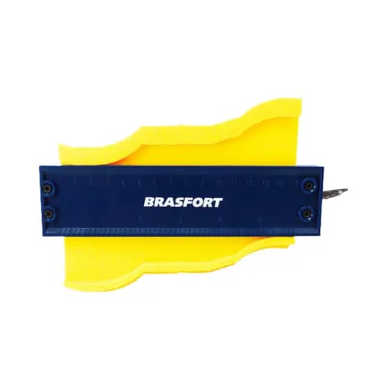 Gabarito Copiador de Contorno Brasfort 10" (254mm) - Brasfort
