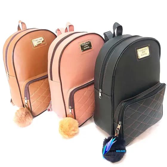 Mochila Universitária Modinha Feminina Revenda Atacado Bolsa Mochilinha