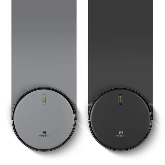 Robô Aspirador Inteligente WiFi Alexa Google App Panda Plus Passa Pano Base Automática Bivolt AMG-R2